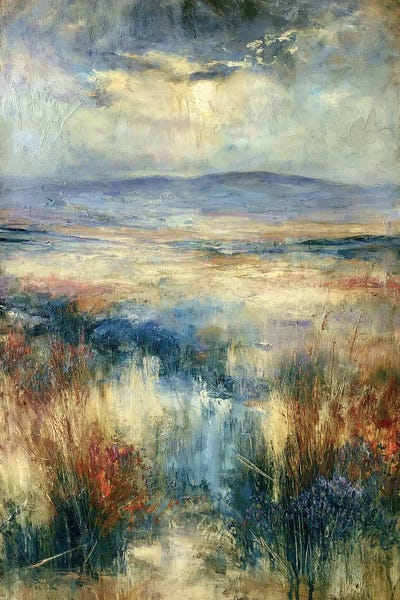 Conor McGuire: Winter Sun Over Ross Bog by Conor McGuire