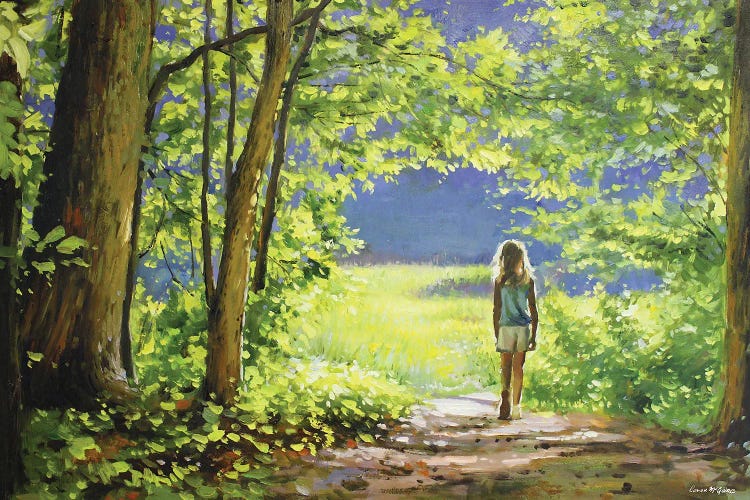 Into The Light by Conor McGuire wall art
