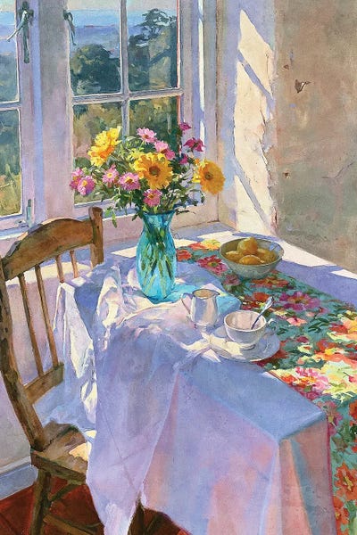 Wall Art: Morning Light On Linen by Conor McGuire