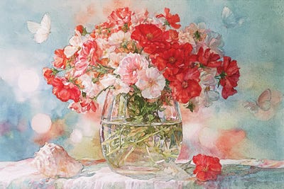 Canvas Print: Summer Blooms by Conor McGuire - thumbnail