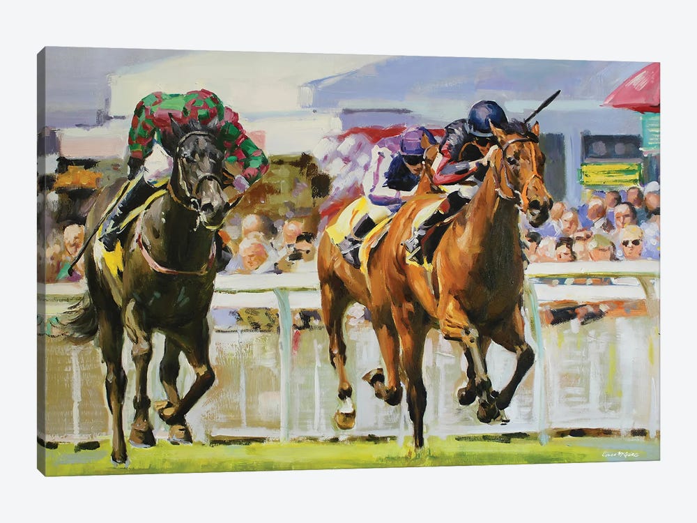 Lilbourne Lad At The Curragh, County Kildare by Conor McGuire 1-piece Art Print