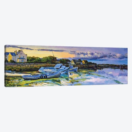 Spidal Harbour, County Galway Canvas Print #MGY62} by Conor McGuire Canvas Wall Art