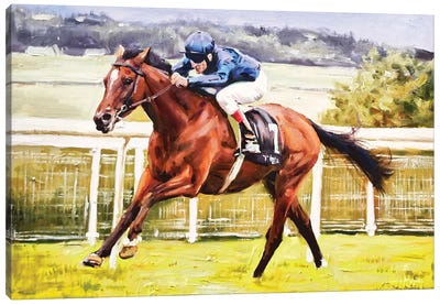 Rip Van Winkle Canvas Art Print - Equestrian Art