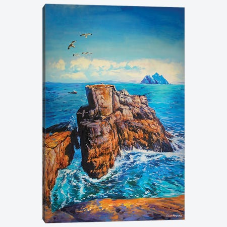 The Skelligs 11 Canvas Print #MGY66} by Conor McGuire Art Print