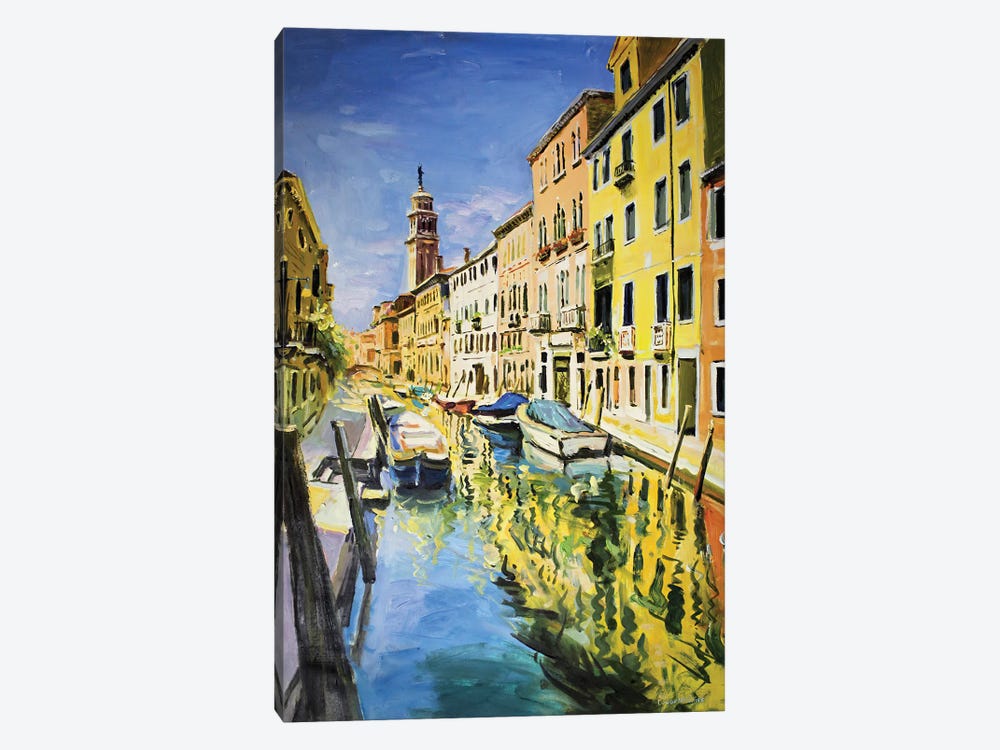 Venice Canal, Italy by Conor McGuire 1-piece Canvas Print