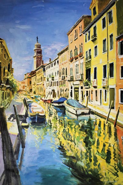 Veneto: Venice Canal, Italy by Conor McGuire