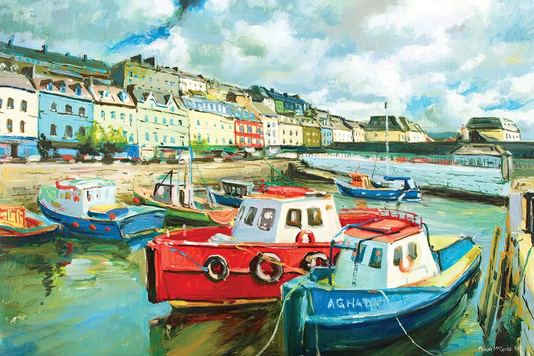 Boats At Cobh Harbour