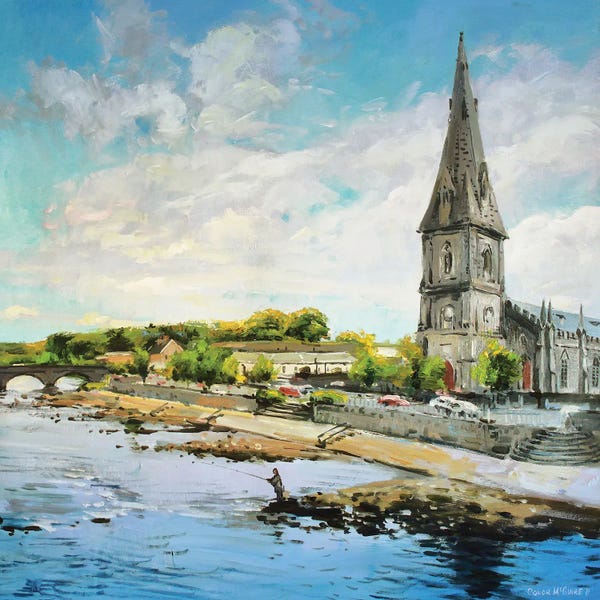 Places Of Worship: Ballina On The River Moy, County Mayo by Conor McGuire