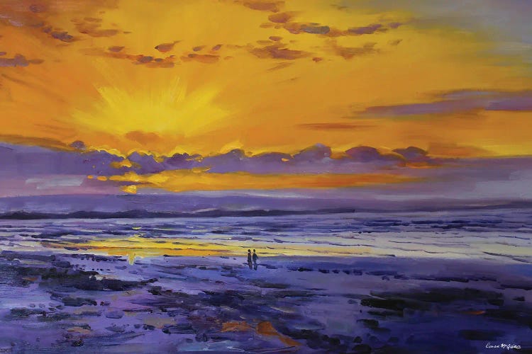 Enniscrone Beach, County Sligo by Conor McGuire wall art