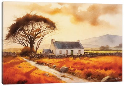 Morning Light Canvas Art Print - Ireland Art
