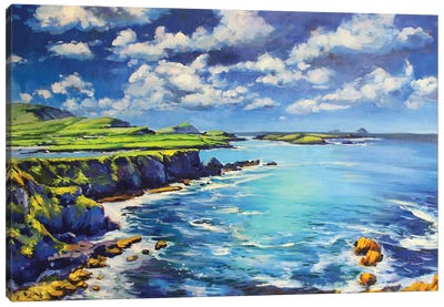 Ring Of Kerry Canvas Art Print - Ireland Art