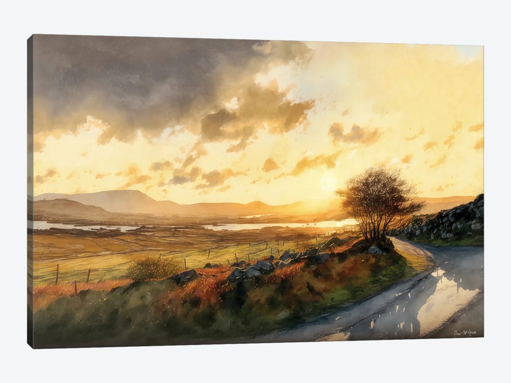 The Wilds Of Donegal by Conor McGuire 1-piece Canvas Artwork
