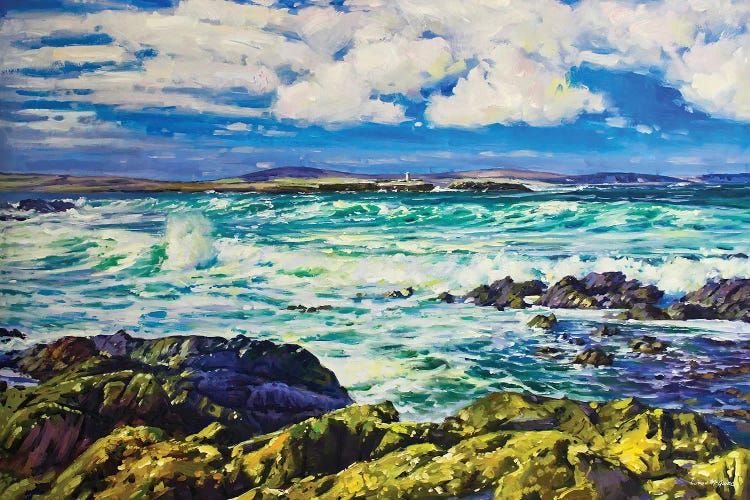 Ballyglass Lighthouse, County Mayo by Conor McGuire wall art