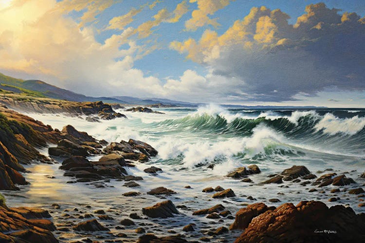 Wild Atlantic Storm by Conor McGuire wall art