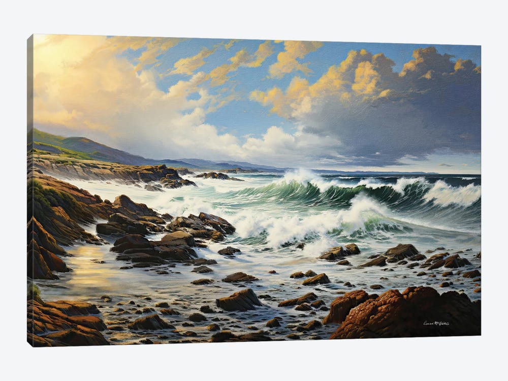 Wild Atlantic Storm by Conor McGuire 1-piece Art Print