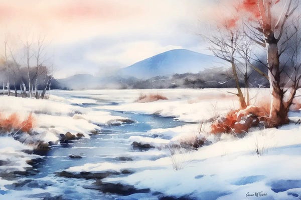 Ireland: Winter Snows Under Nephin Mountain, County Mayo by Conor McGuire