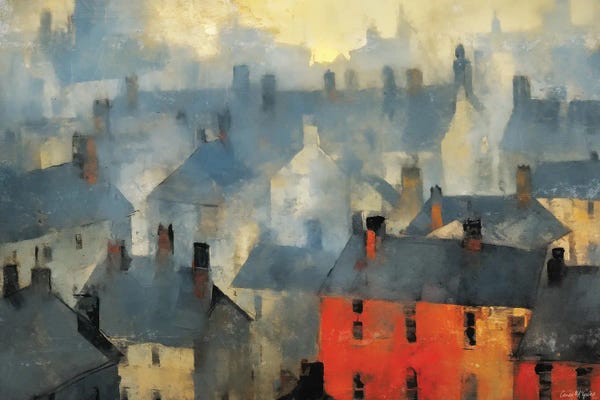 Ireland: Roof Tops I by Conor McGuire