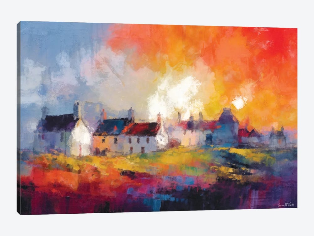 Roof Tops II by Conor McGuire 1-piece Canvas Wall Art