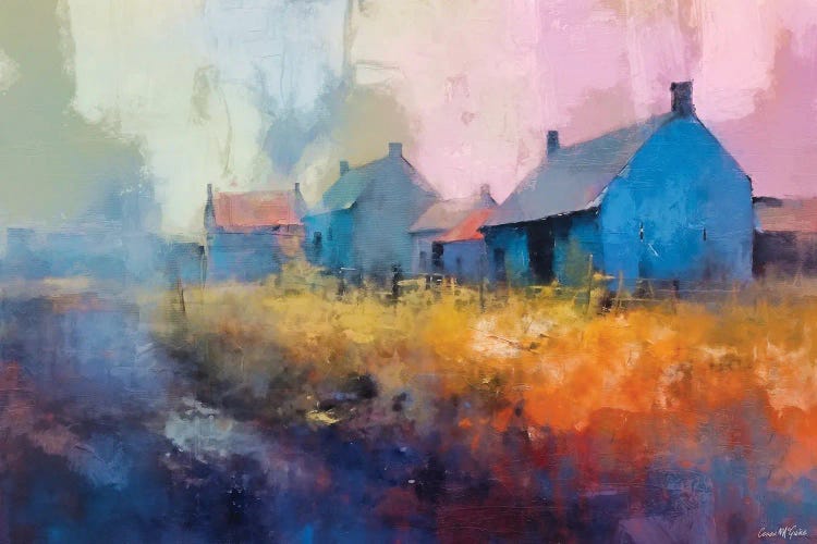 Roof Tops VI by Conor McGuire wall art