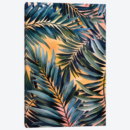 Tropical Leaves III Canvas Print #MGZ100} by Ana Moguš Art Print
