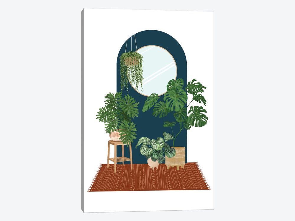Interior With Plants IX by Ana Moguš 1-piece Canvas Art Print