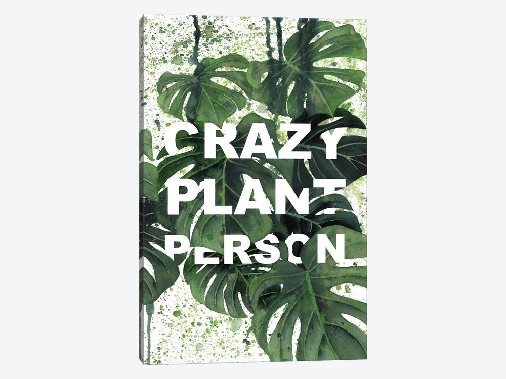 Crazy Plant Person by Ana Moguš 1-piece Canvas Art