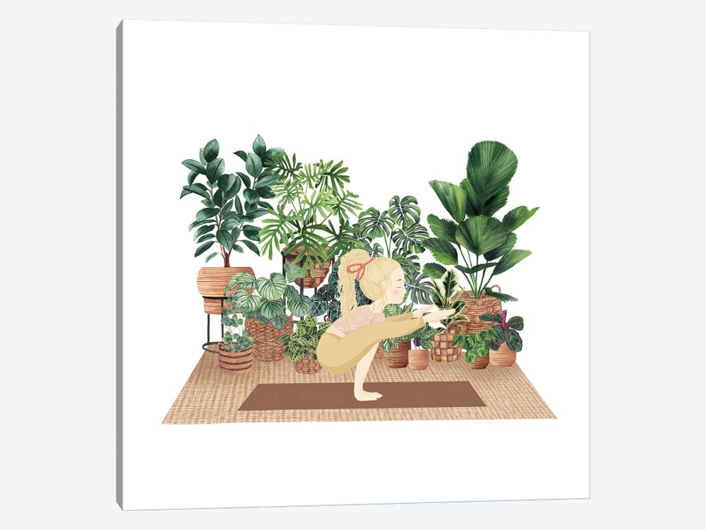 Yoga And Plants III by Ana Moguš 1-piece Art Print