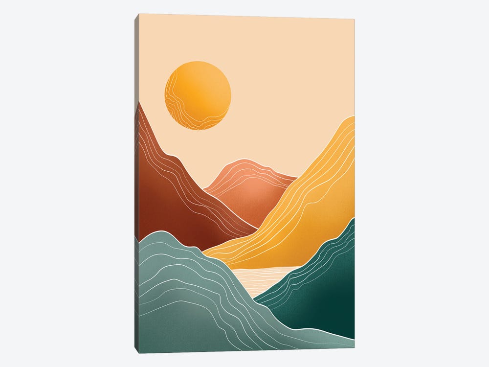 Bohemian Sunset by Ana Moguš 1-piece Canvas Print