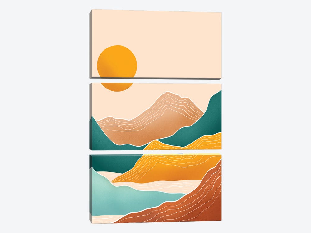 Bohemian Sunrise VII by Ana Moguš 3-piece Art Print