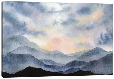 Sunrise Sky Canvas Art Print - Ana Moguš