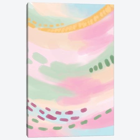 Colourful Flow - Pastels Canvas Print #MGZ20} by Ana Moguš Art Print