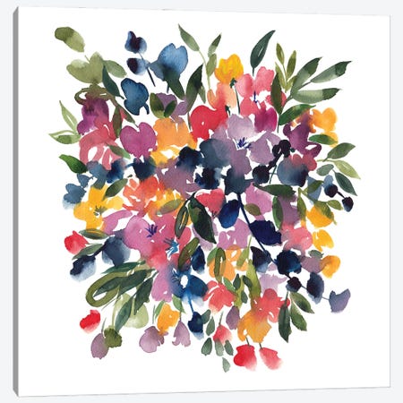 Flower Bouquet Canvas Print #MGZ60} by Ana Moguš Art Print
