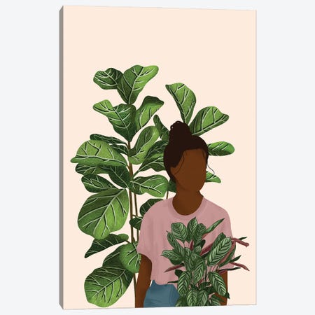 Chilling With Plants Canvas Print #MGZ78} by Ana Moguš Canvas Wall Art