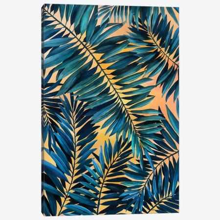 Tropical Leaves II Canvas Print #MGZ99} by Ana Moguš Canvas Artwork