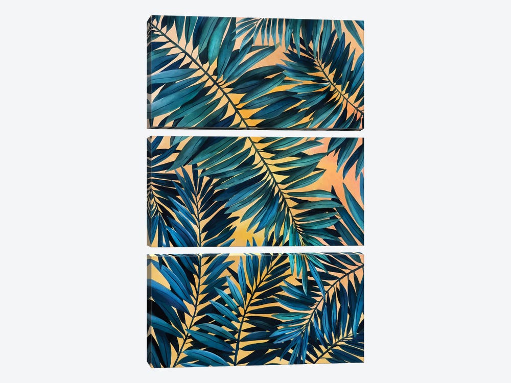 Tropical Leaves II by Ana Moguš 3-piece Canvas Artwork