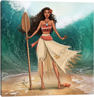 Moana Canvas Art Print - Other Animated & Comic Strip Characters