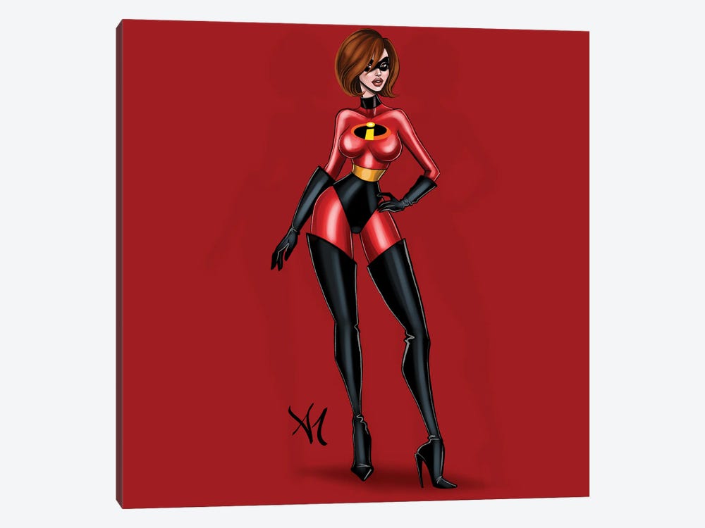 Mrs Incredible by Armand Mehidri 1-piece Canvas Art