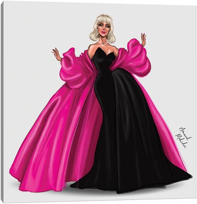 Lady Gaga, The Met Ball 2019 Canvas Art Print - Lady Gaga
