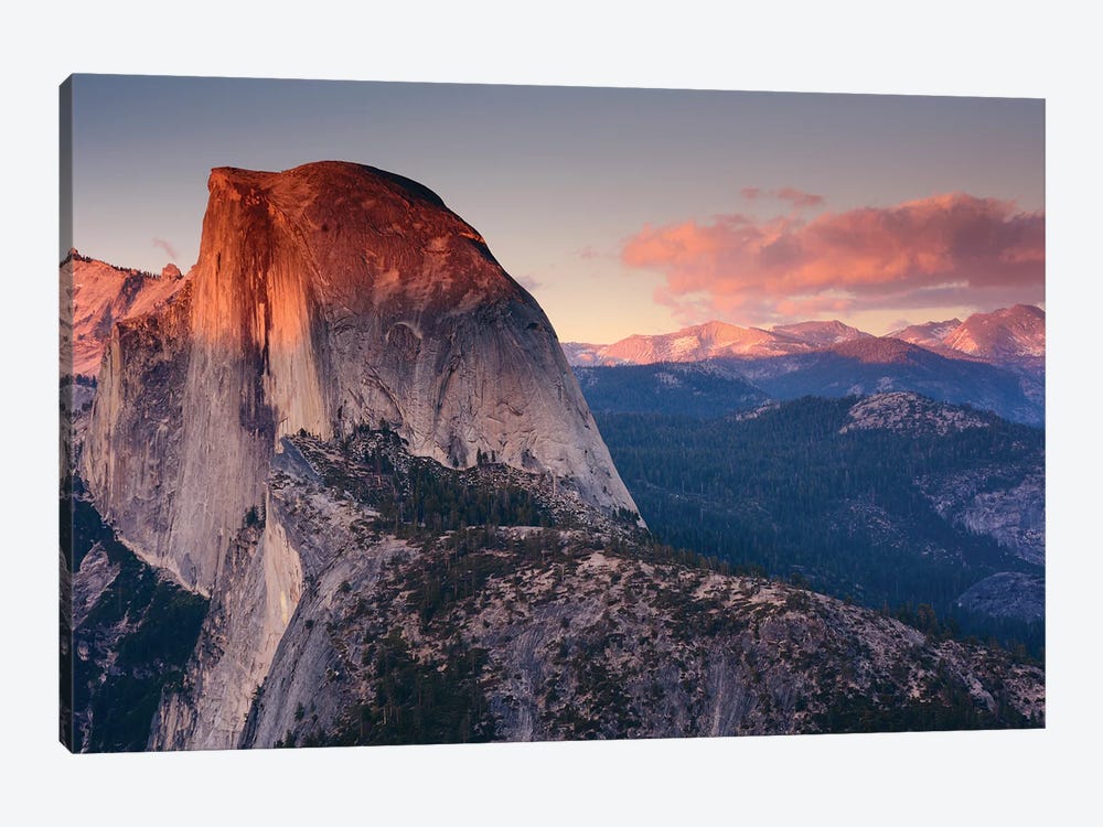 Half Dome As Seen From Glacier Point, Yosemite National Park, California, USA 1-piece Art Print