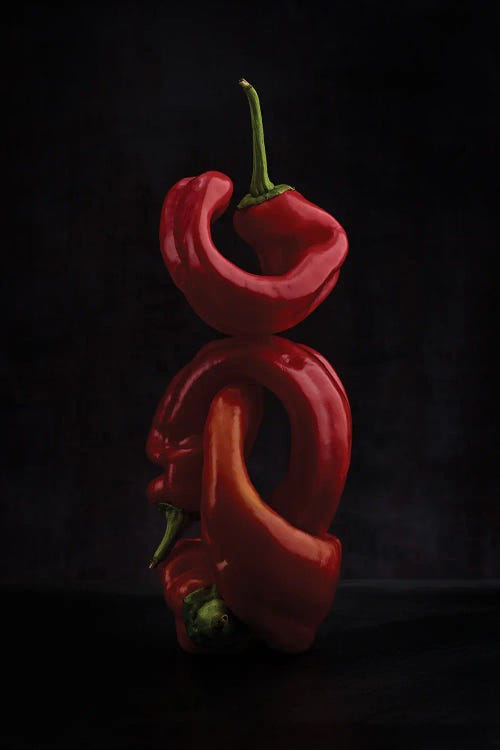 3 Red Pepper (Hommage To Edward Weston)