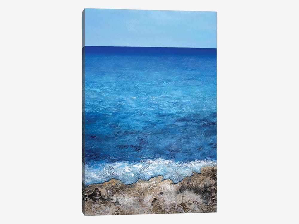 Deep Blue by Martina Hartusch 1-piece Canvas Art Print