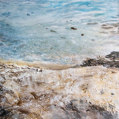 Down By The River by Martina Hartusch canvas print