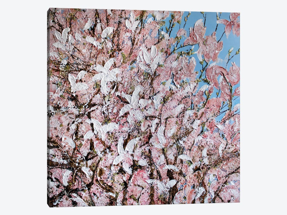 Magnolia by Martina Hartusch 1-piece Canvas Print