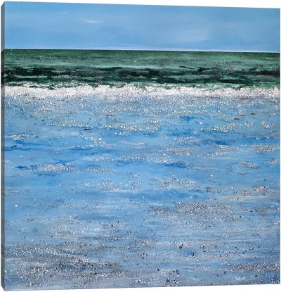 Meeresbrise Canvas Art Print - Blue Art