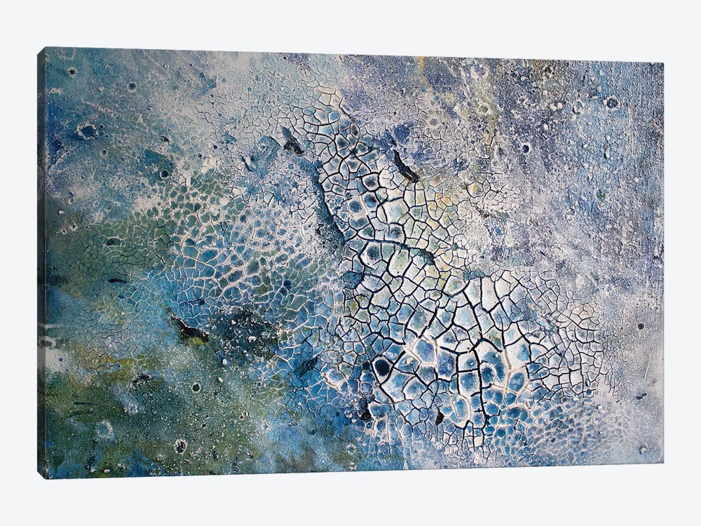 Melting Ice Sheet by Martina Hartusch 1-piece Canvas Artwork