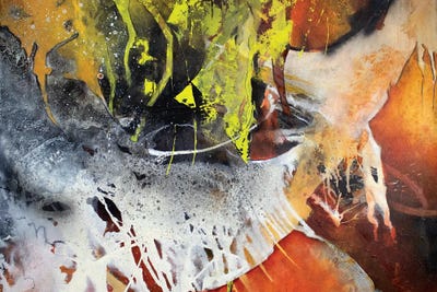 Behind It by Martina Hartusch multi panel art