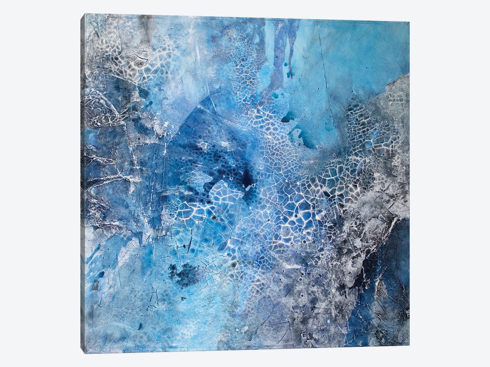 Blue Miracle by Martina Hartusch 1-piece Canvas Art