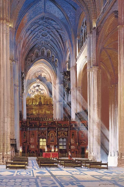 Maher Morcos: Sevilla Cathedral by Maher Morcos