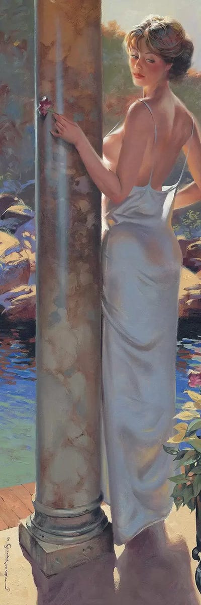 Silver Rays by Maher Morcos canvas print