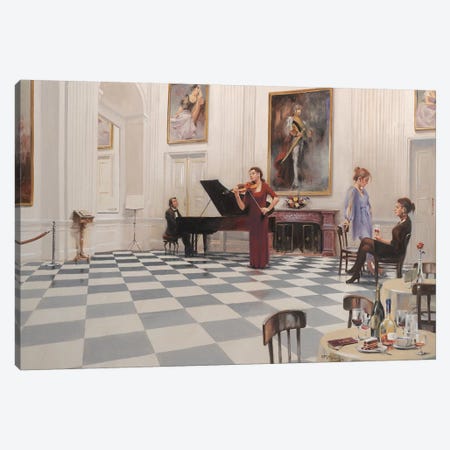 Sinfonia Canvas Print #MHM103} by Maher Morcos Canvas Wall Art
